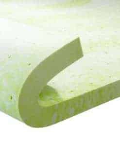 Topper de colchón Twin XL de 3 pulgadas, Topper de colchón