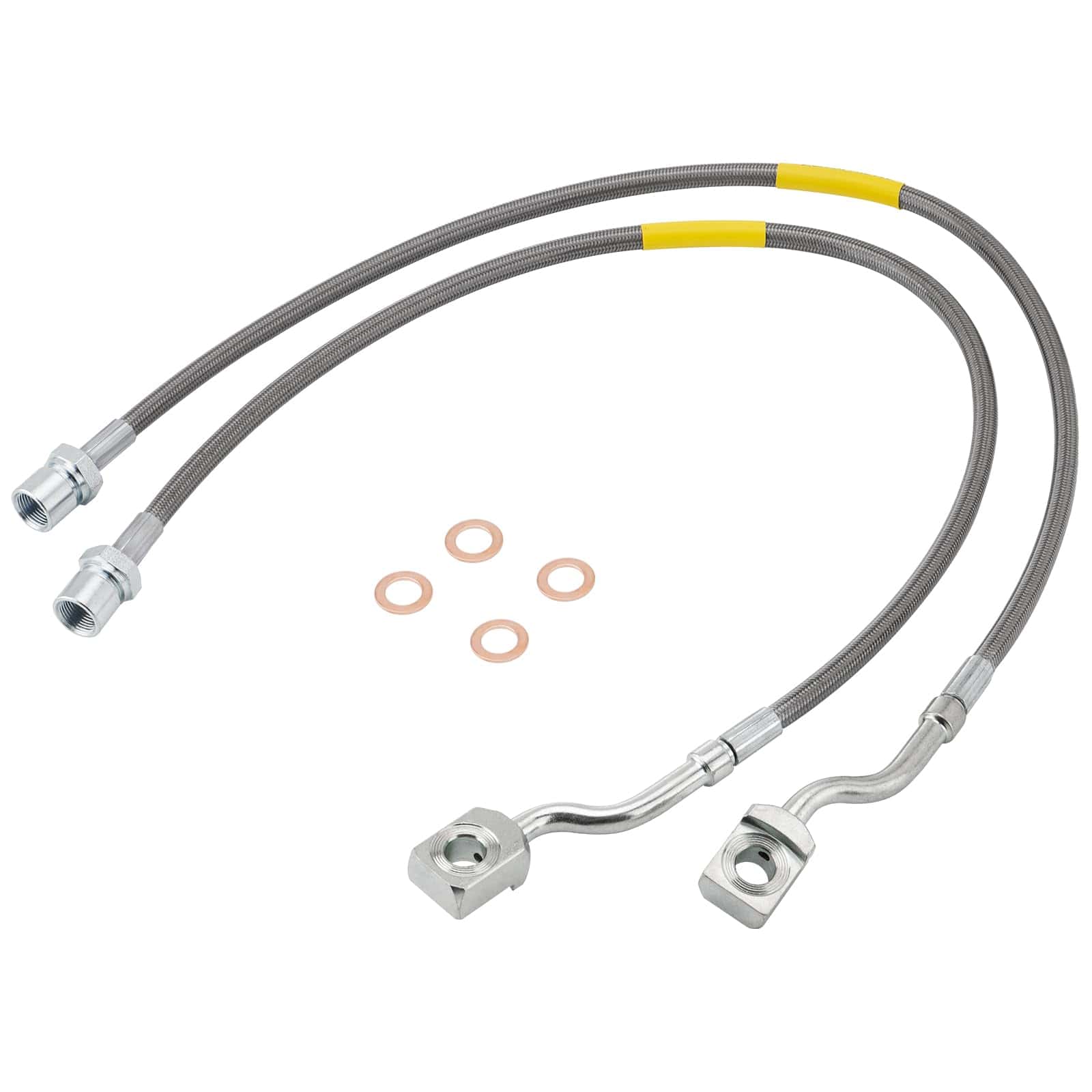 Racewill 2 PCS Front Brake Lines 89370 Compatible with
