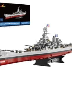 Set de Construcción de Barco de Batalla JMBricklayer 60011,