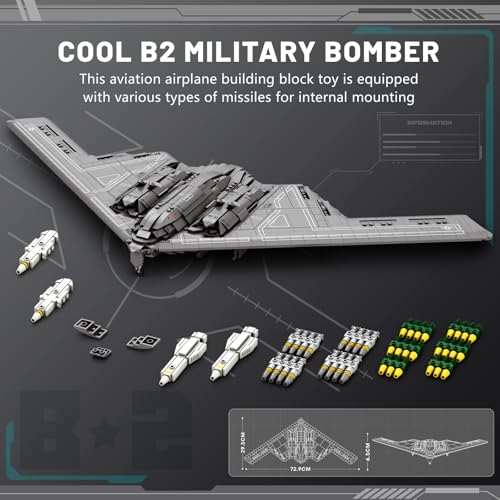 JMBricklayer Set de Construcción de Avión de Combate 60013, - Imagen 4