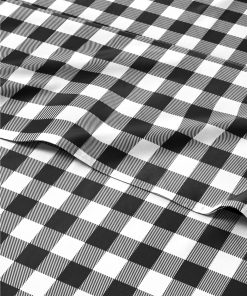 Juego de sábanas a cuadros Buffalo Plaid de Navidad Queen