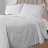Colcha de Cama Peluche Petrichor Tamaño Queen Blanco -