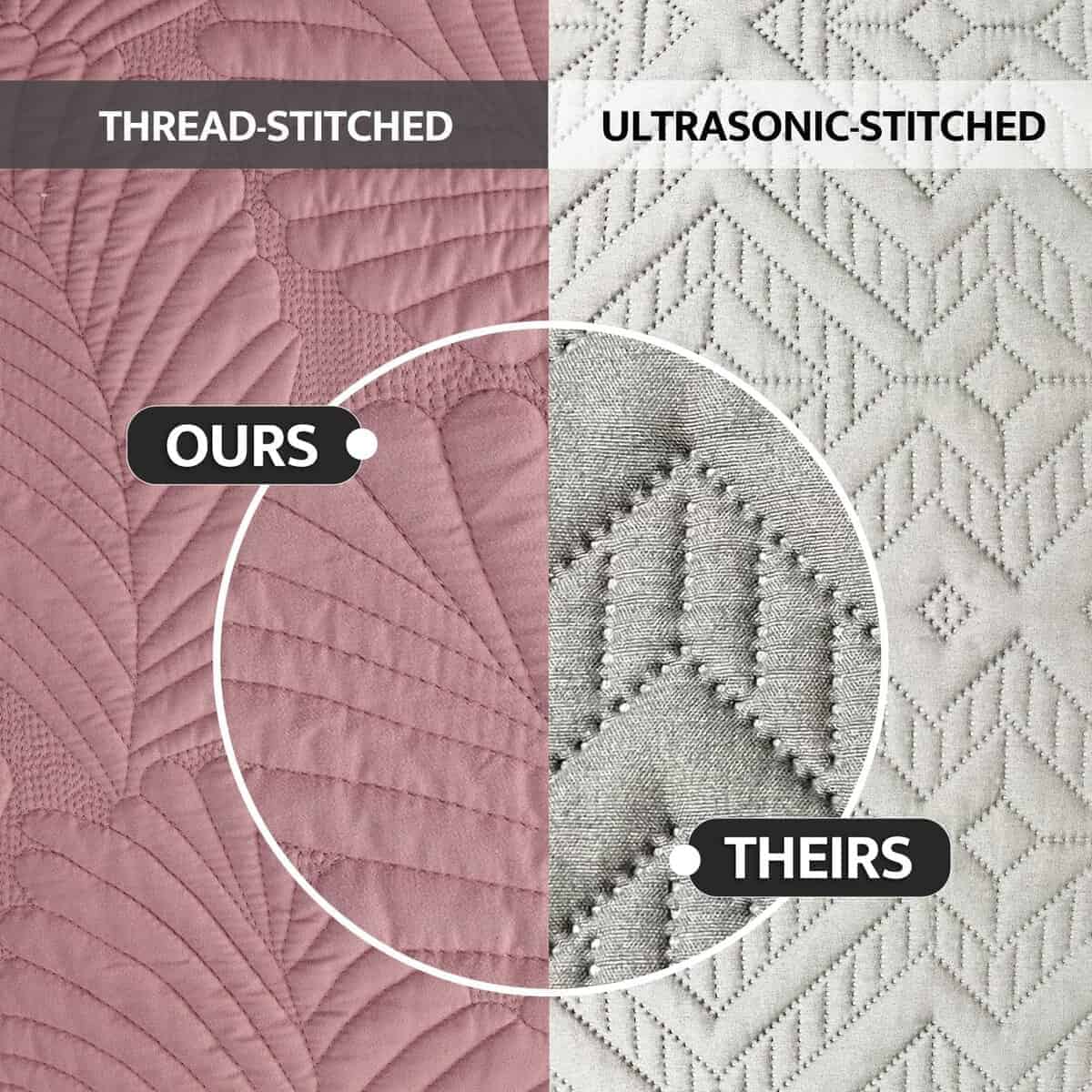 Colcha Acolchada Queen Size Petrichor Rose - Colcha para - Imagen 5