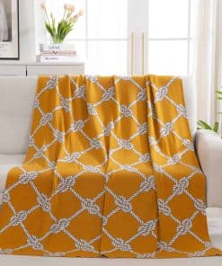 Manta de Lana YIRUIO Mantas de Tejido Ligero para Sofá