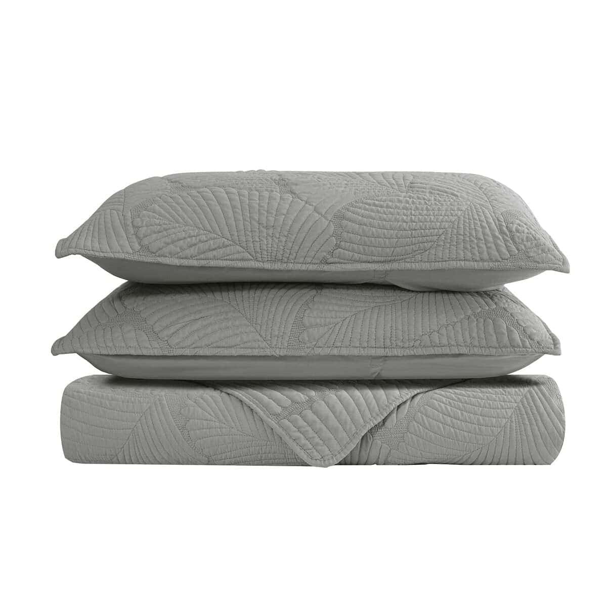 Colcha Plush Petrichor Gris Tamaño King - Edredón de Todas - Imagen 9