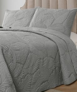 Cobertor de Cama Gris Petrichor tamaño Queen - Edredón de