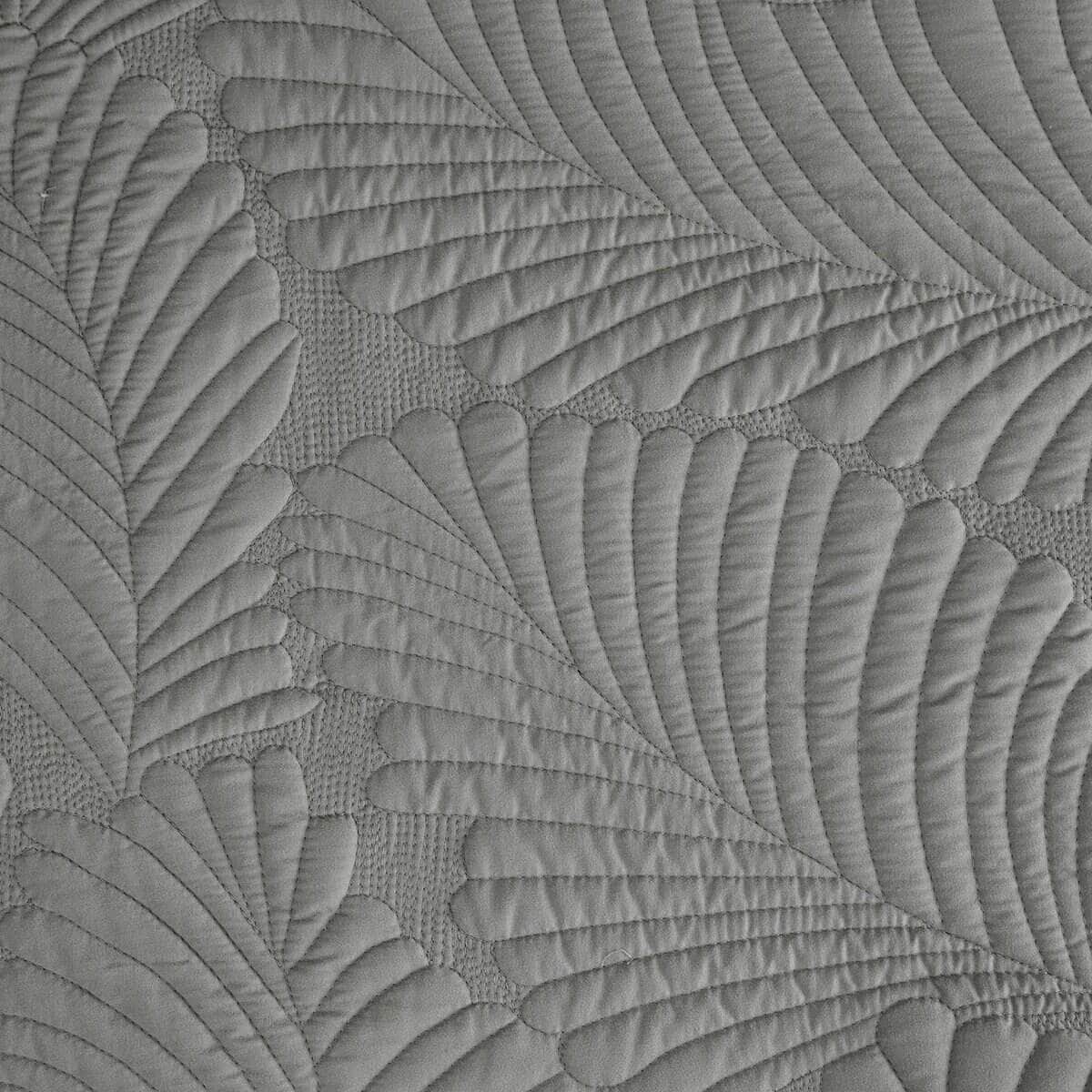 Colcha Plush Petrichor Gris Tamaño King - Edredón de Todas - Imagen 4