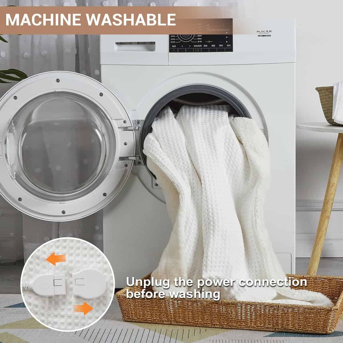 Manta eléctrica STARBEDIA tamaño King con controlador - Imagen 9