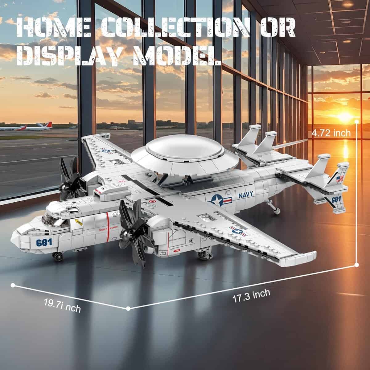 Set de Construcción de Avión Militar NUTCRACKER para - Imagen 3