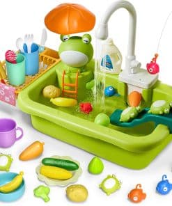 Fregadero de Juego con Agua Corriente, Juguete de Fregadero