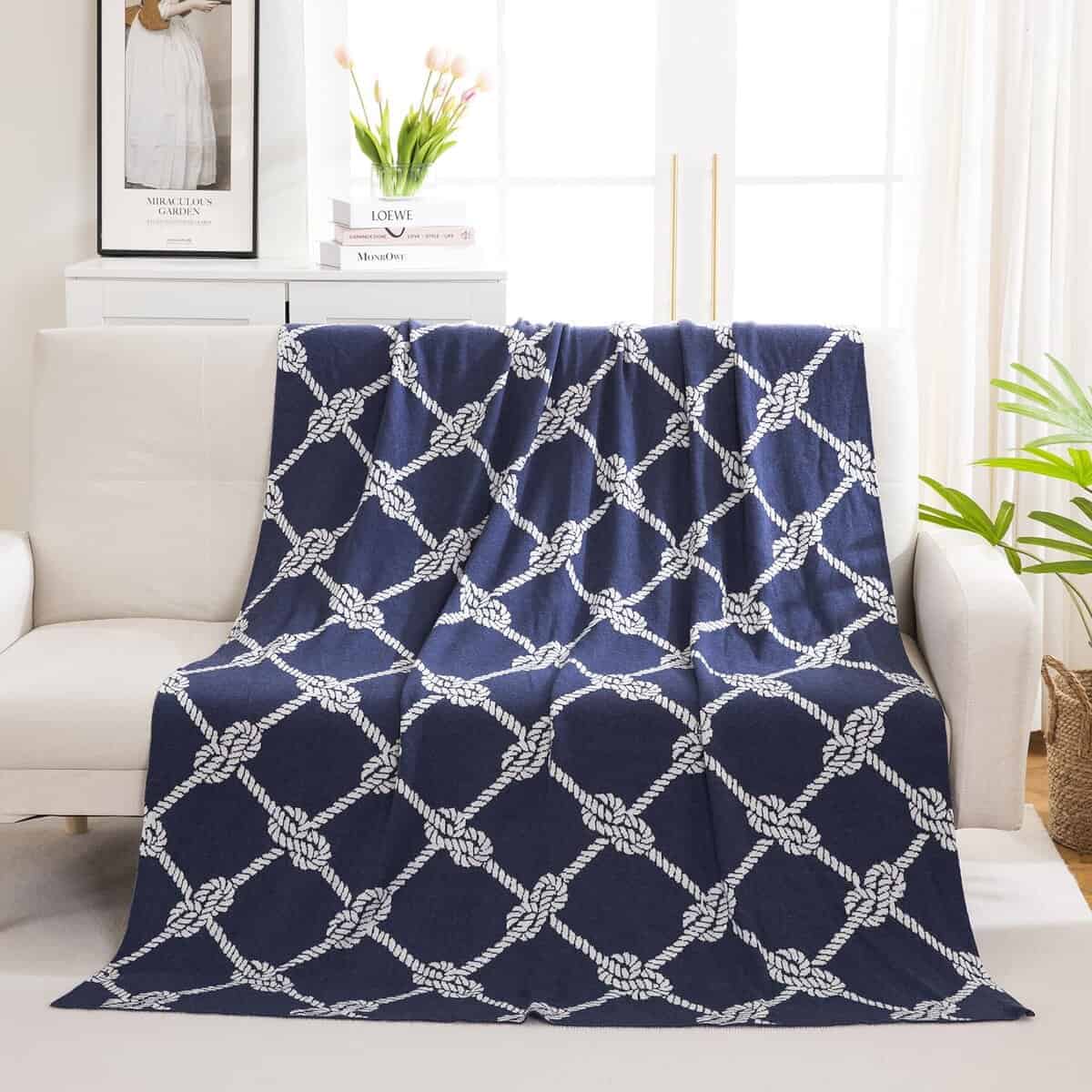 Manta de Lana YIRUIO Weightlight para Sofá Dormitorio