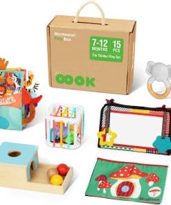 Juguetes Montessori para Bebés de 6-12 Meses, -Varios Colore