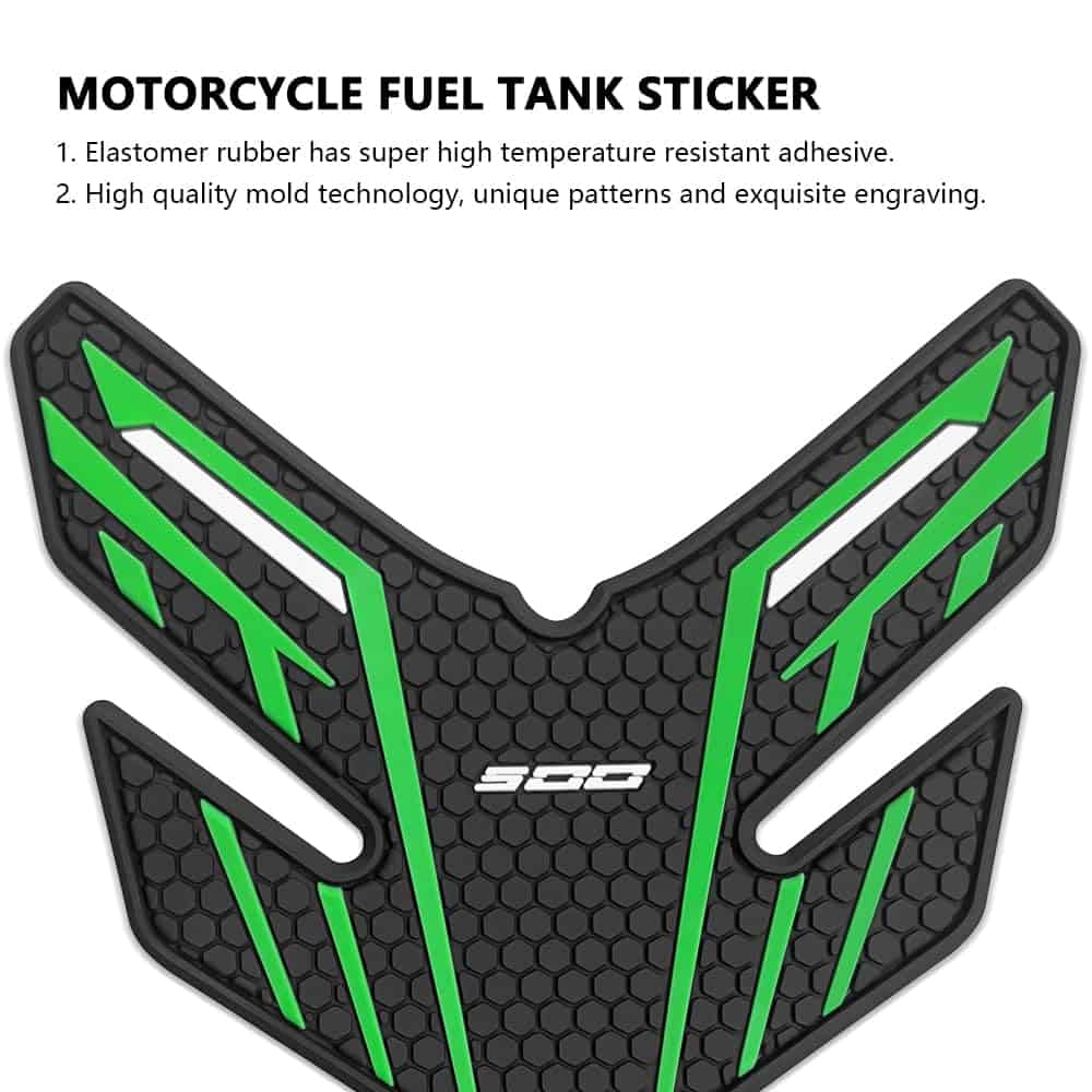 Protector de Tanque de Gas Moto Calcomanía Adhesiva NINJA - Imagen 9