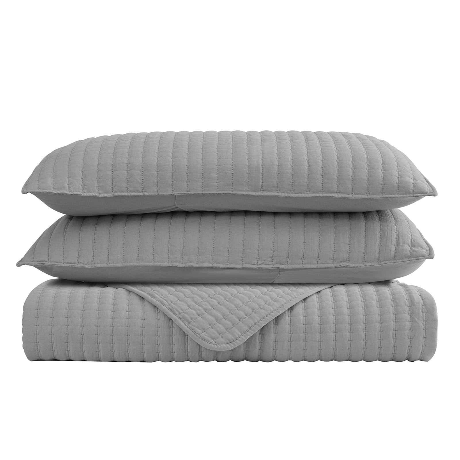 Colcha King Size Petrichor Gris - Ligera y Delgada para - Imagen 9