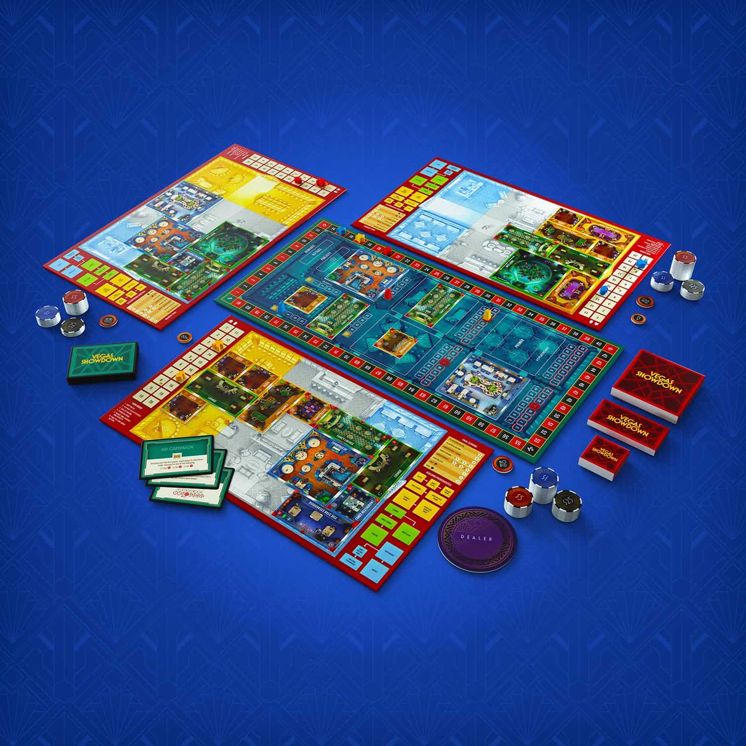 Renegade Game Studios: Vegas Showdown - Juego de Mesa de - Imagen 5