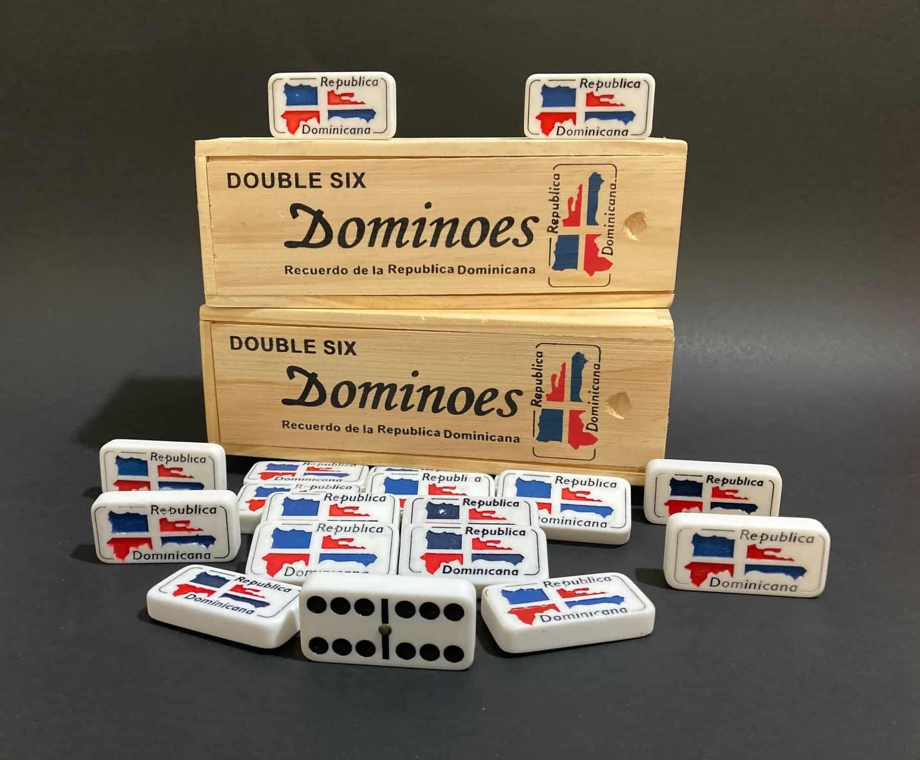 Dominó de bandera Dominicana doble seis 2 juegos - Juego - Imagen 4
