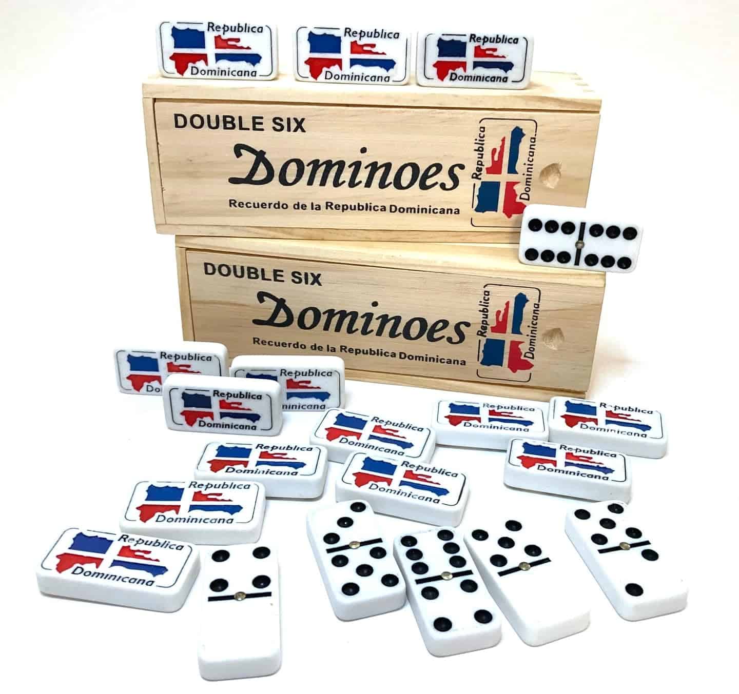 Dominó de bandera Dominicana doble seis 2 juegos - Juego - Imagen 9