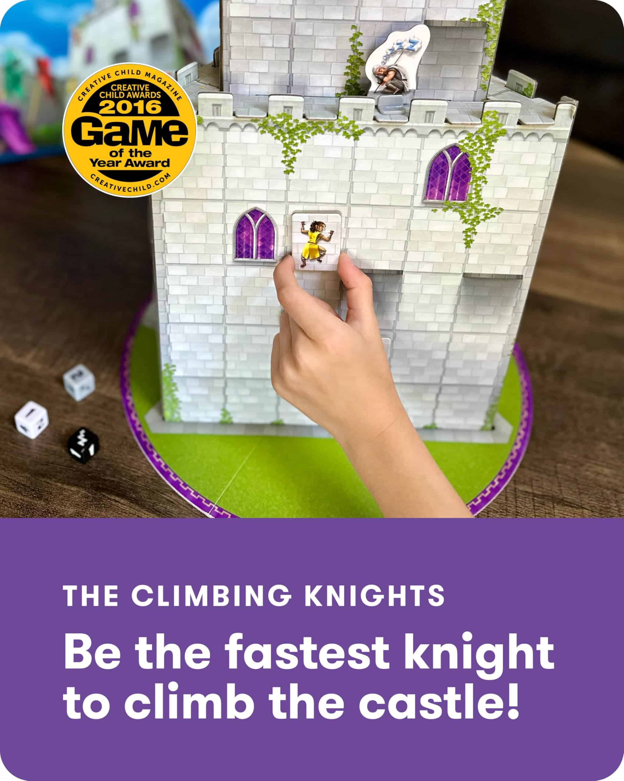 SimplyFun The Climbing Knights - Emocionante juego de - Imagen 3