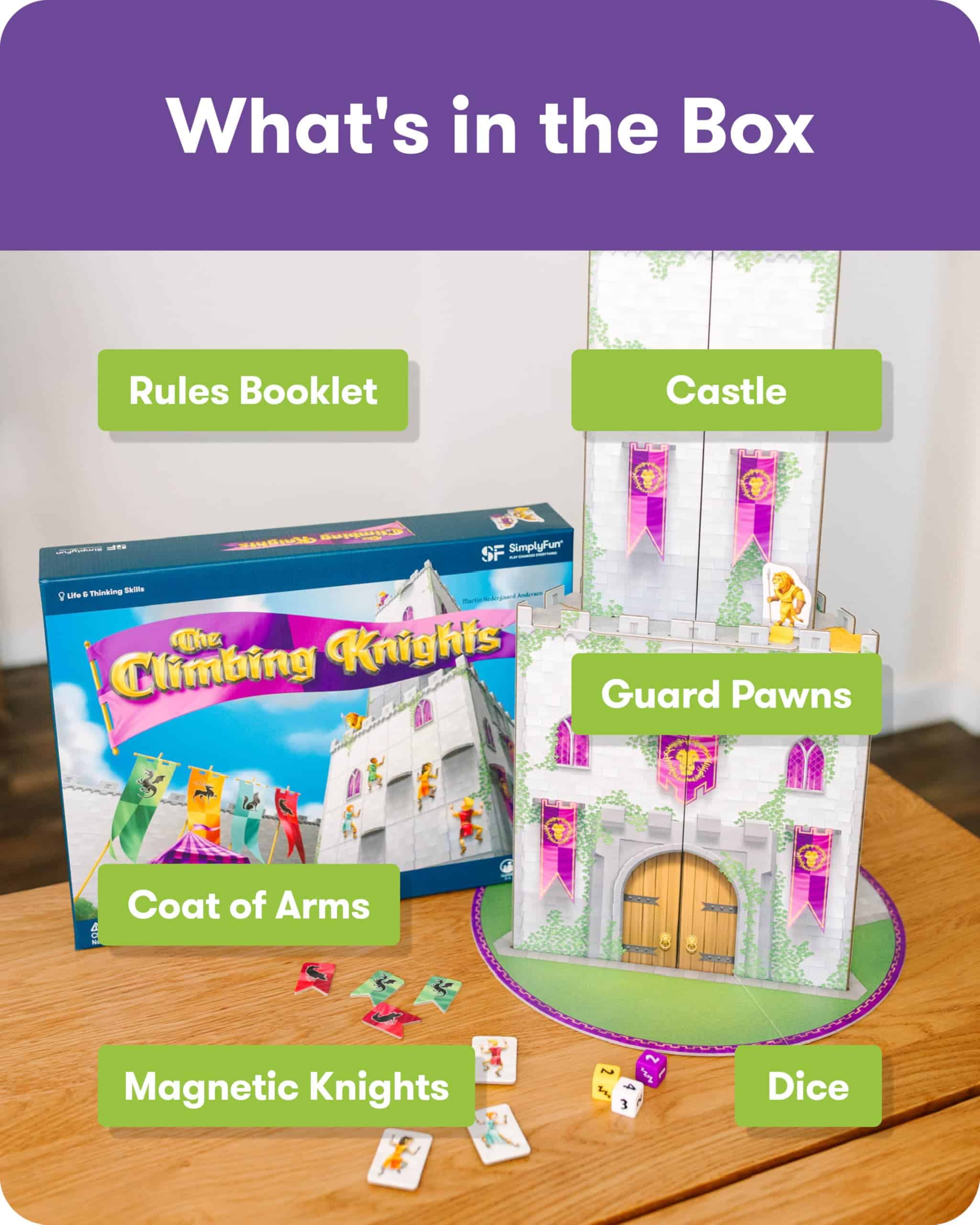 SimplyFun The Climbing Knights - Emocionante juego de - Imagen 7