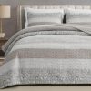 Juego de Edredón Chezmoi Collection Robyn 3 Piezas Neutro