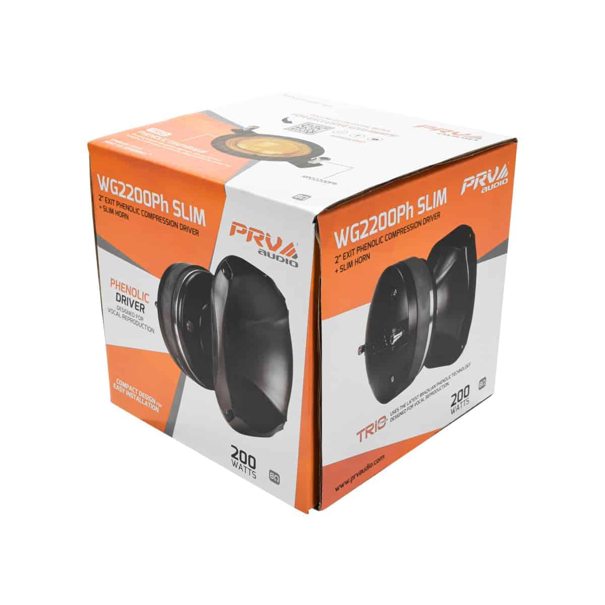 PRV AUDIO 2" Exit Midrange Compression Driver + Horn - Imagen 7