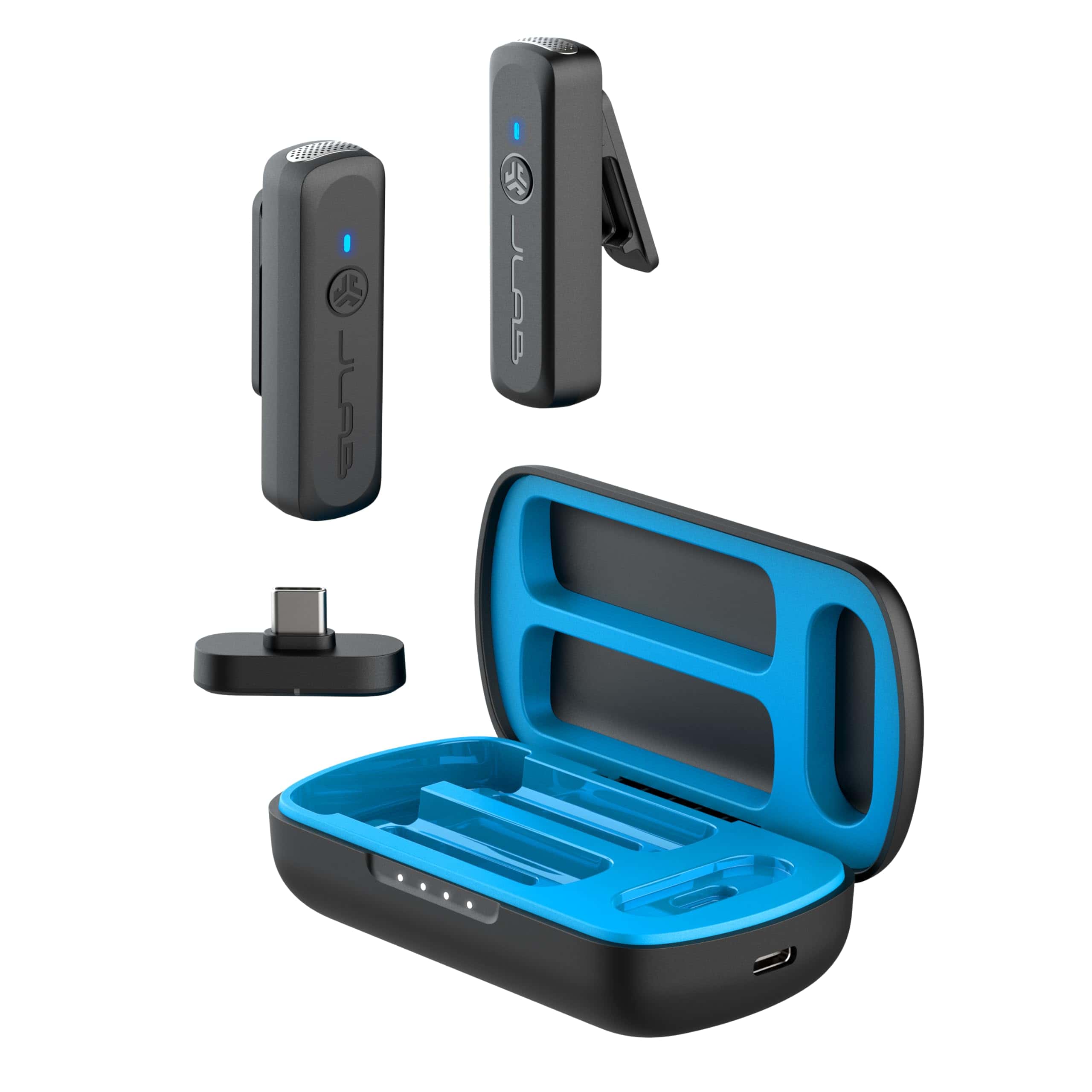 Sistema de Micrófono Lavalier Inalámbrico JLab Create, Plug