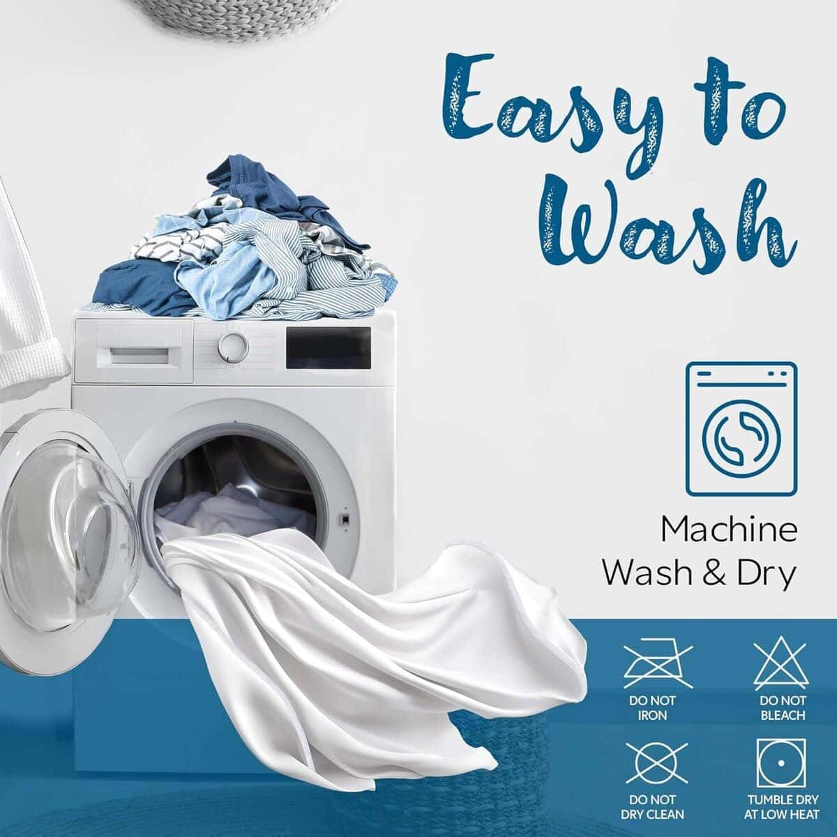 Funda de Edredón Impermeable, Lavable y Reutilizable de - Imagen 8