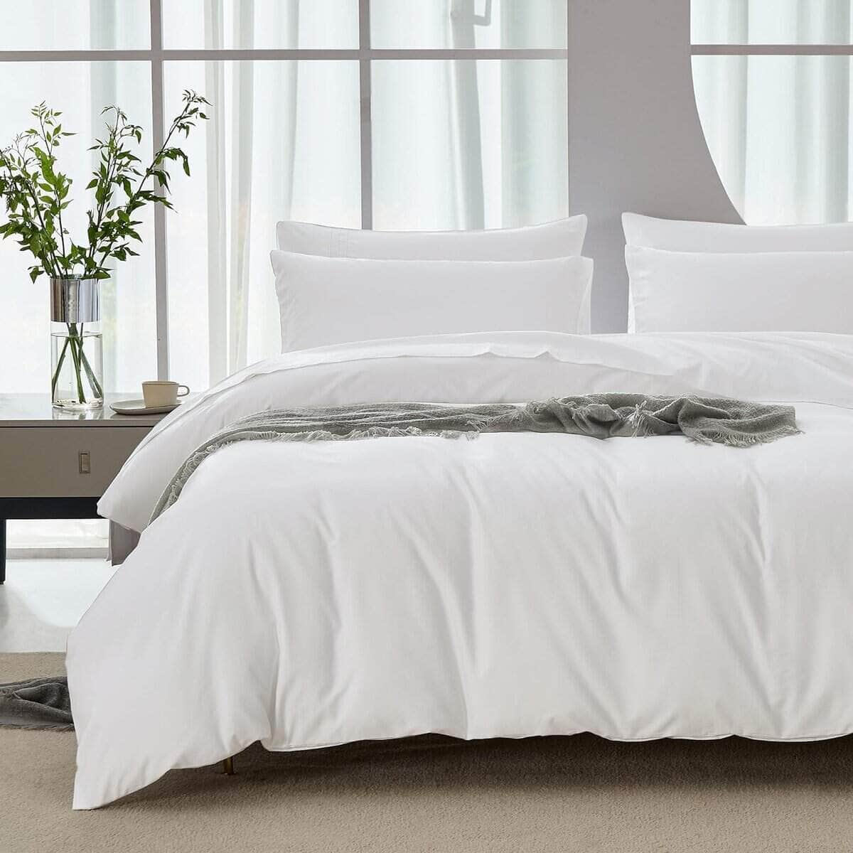 Funda de Edredón Impermeable, Lavable y Reutilizable de