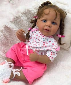 GYCV Muñecas Reborn Negra - Bebé Niña Realista de 19