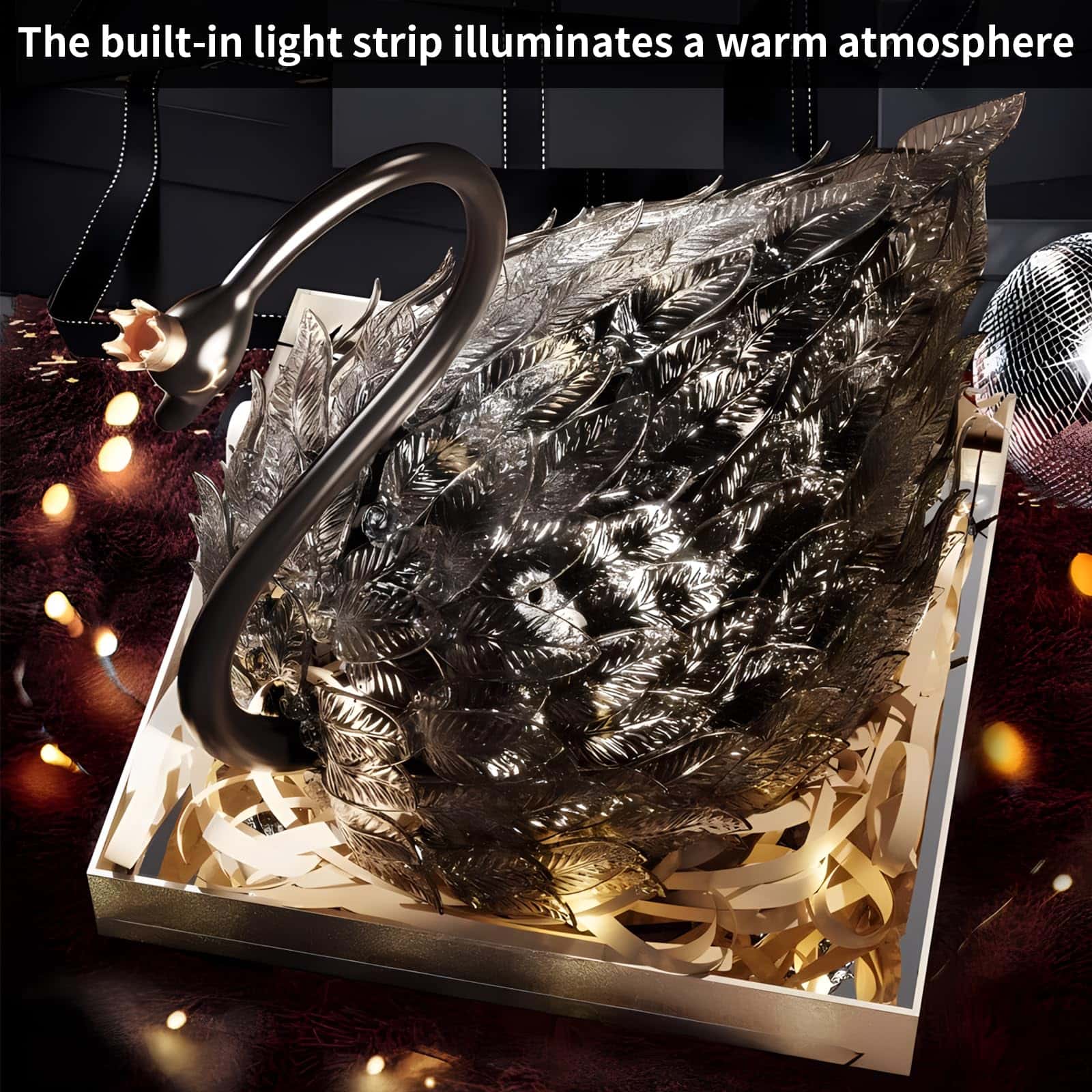 Set de Rompecabezas Black Swan de 590 Piezas: Diseño - Imagen 5