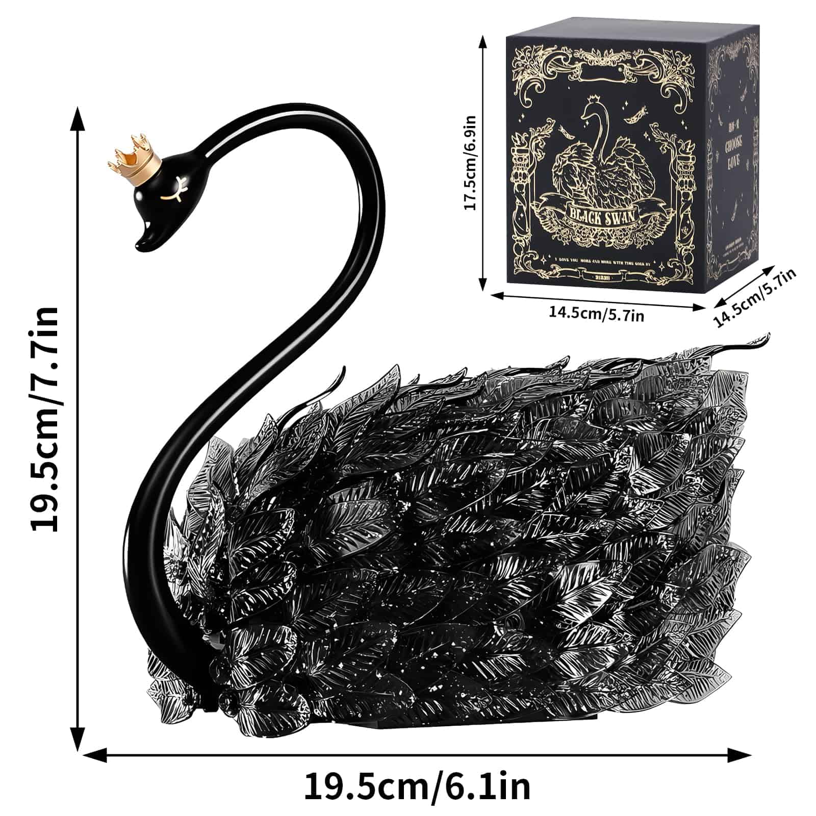 Set de Rompecabezas Black Swan de 590 Piezas: Diseño - Imagen 7