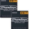 Cuerdas de Bajo de Acero Inoxidable Dunlop DBS40120, Light,