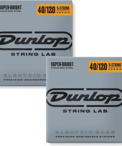 Cuerdas de Bajo Super Brillantes Dunlop DBSBS40120, Acero