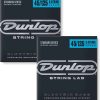 Dunlop DBN45125 Cuerdas de bajo de níquel, Medium,