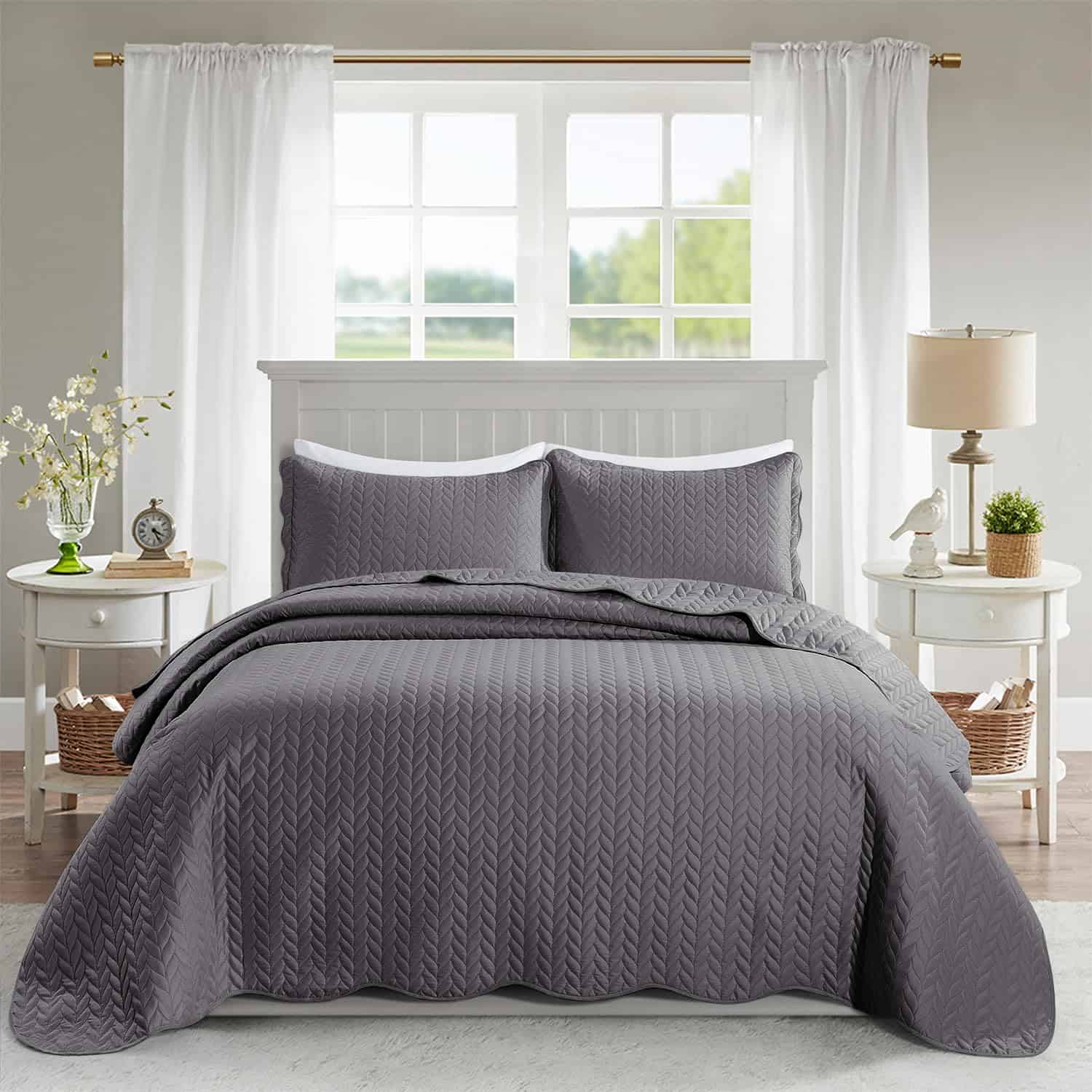 Juego de Colcha MOONLIGHT20015 para Cama King Size (106" x