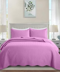 Juego de Edredón MOONLIGHT20015 tamaño King -Lila/Morado