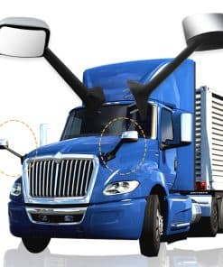 Espejo de Capó Cromado de Repuesto para International Lt