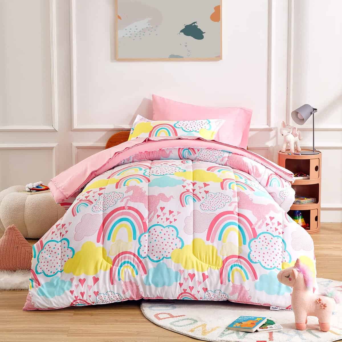Juegos de Ropa de Cama para Niñas Tamaño Queen/Full, Ultra