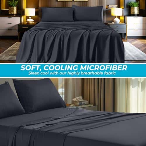 Juego de sábanas DrSleeep 100% Viscosa derivada del Bambú, - Imagen 4