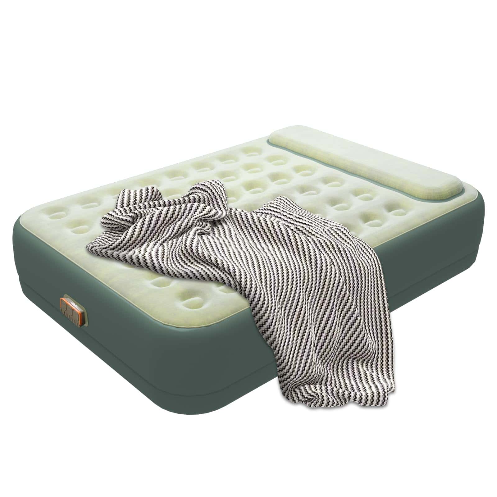 Colchón de Aire Gemelo, Colchón Inflable Inalámbrico