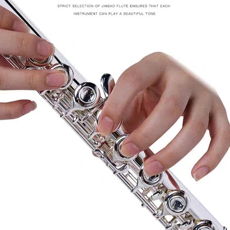 Flauta Aiollns AFL-100 con Cerradura de Agujeros 16 Llaves - Imagen 6