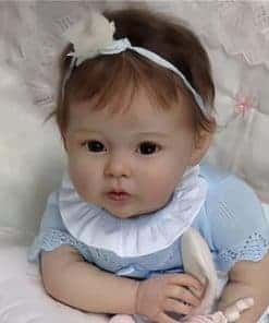 Muñeca Bebé Renacida de 20 Pulgadas Niña Realista de Cuerpo