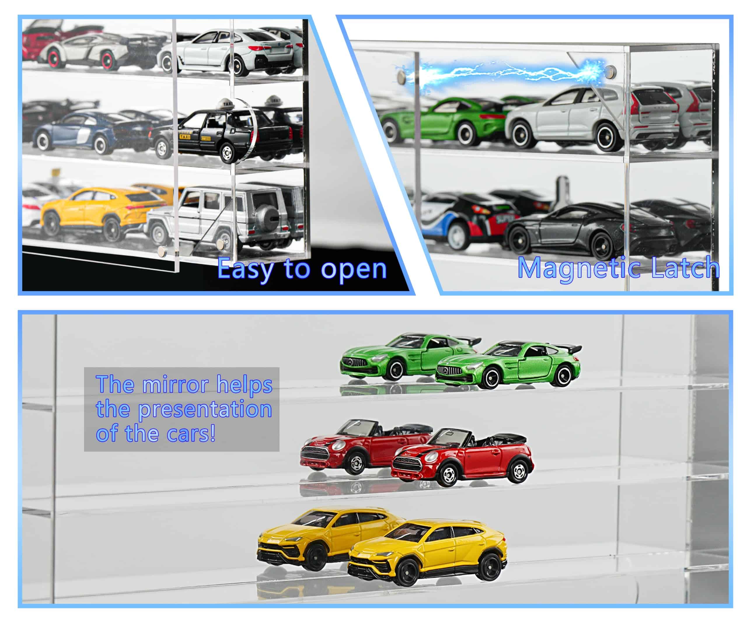 Vitrina de Acrílico para Autos en Miniatura, Matchbox, - Imagen 5
