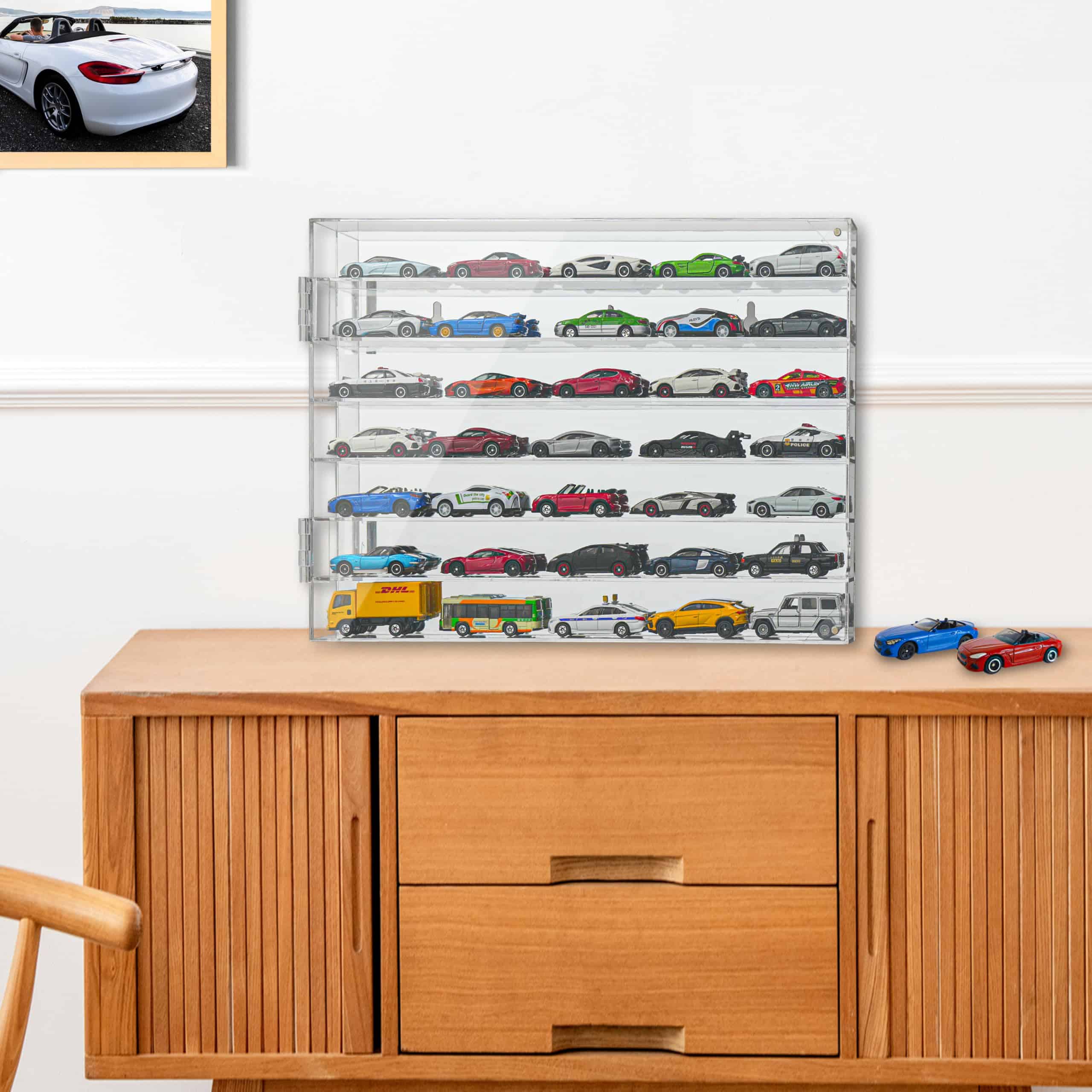 Vitrina de Acrílico para Autos en Miniatura, Matchbox, - Imagen 3