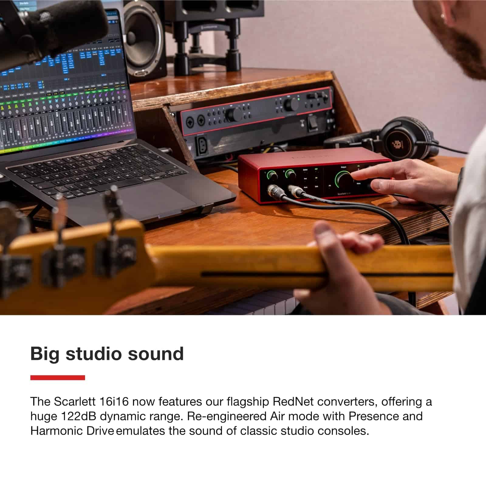 Interface de Audio USB Focusrite Scarlett 16i16 4ta - Imagen 5