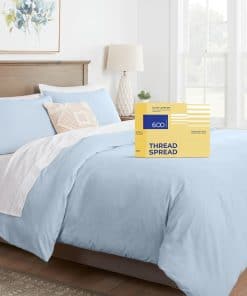 THREAD SPREAD - Funda de Edredón King/Cal King, 600 Hilos