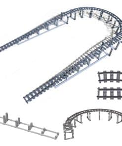 Conjunto de Bloques de Construcción de Vías del Tren City