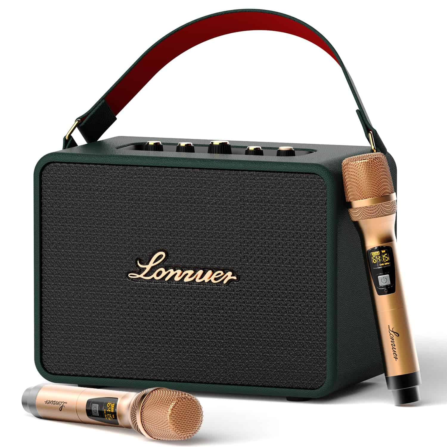 Altavoz portátil de karaoke recargable de 18000 mAh y 120 W