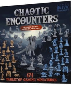 Encuentros Caóticos - 64 Miniatuas de Juegos de Mesa para