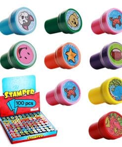 Set de Sellos Variados para Niños, Juego de 100 piezas de